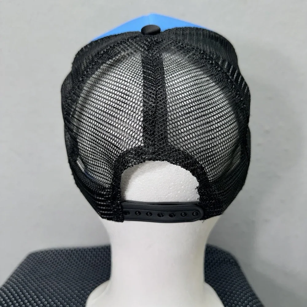 Aloha Hawaii Trucker Hat Blue Black Mesh‎ Snapback Hawaiian Headwear Cap